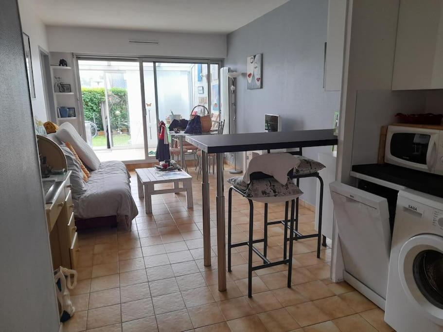 F1 Veranda Jardinet En Residence Front De Mer Bernières-sur-Mer Eksteriør bilde