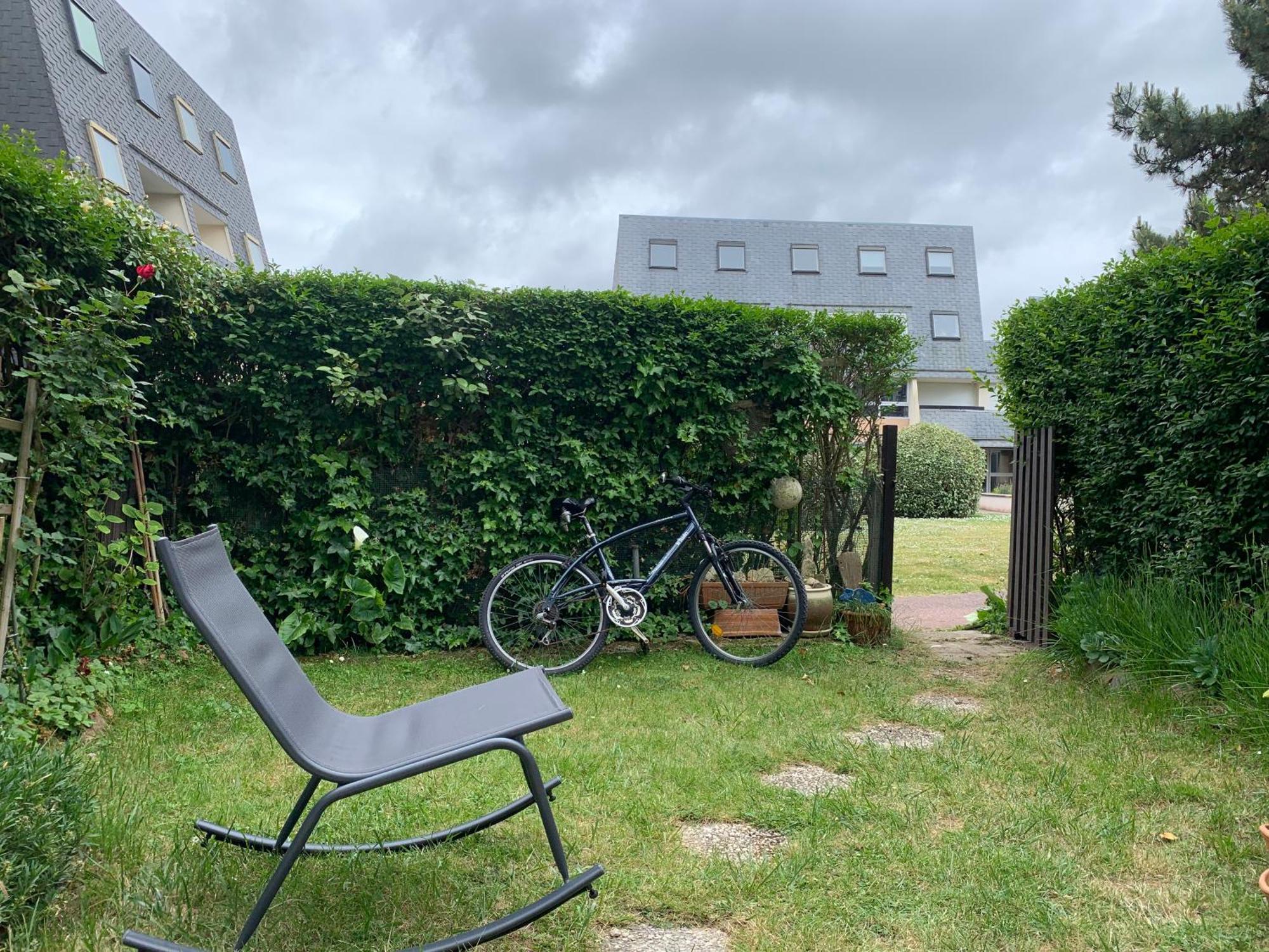 F1 Veranda Jardinet En Residence Front De Mer Bernières-sur-Mer Eksteriør bilde